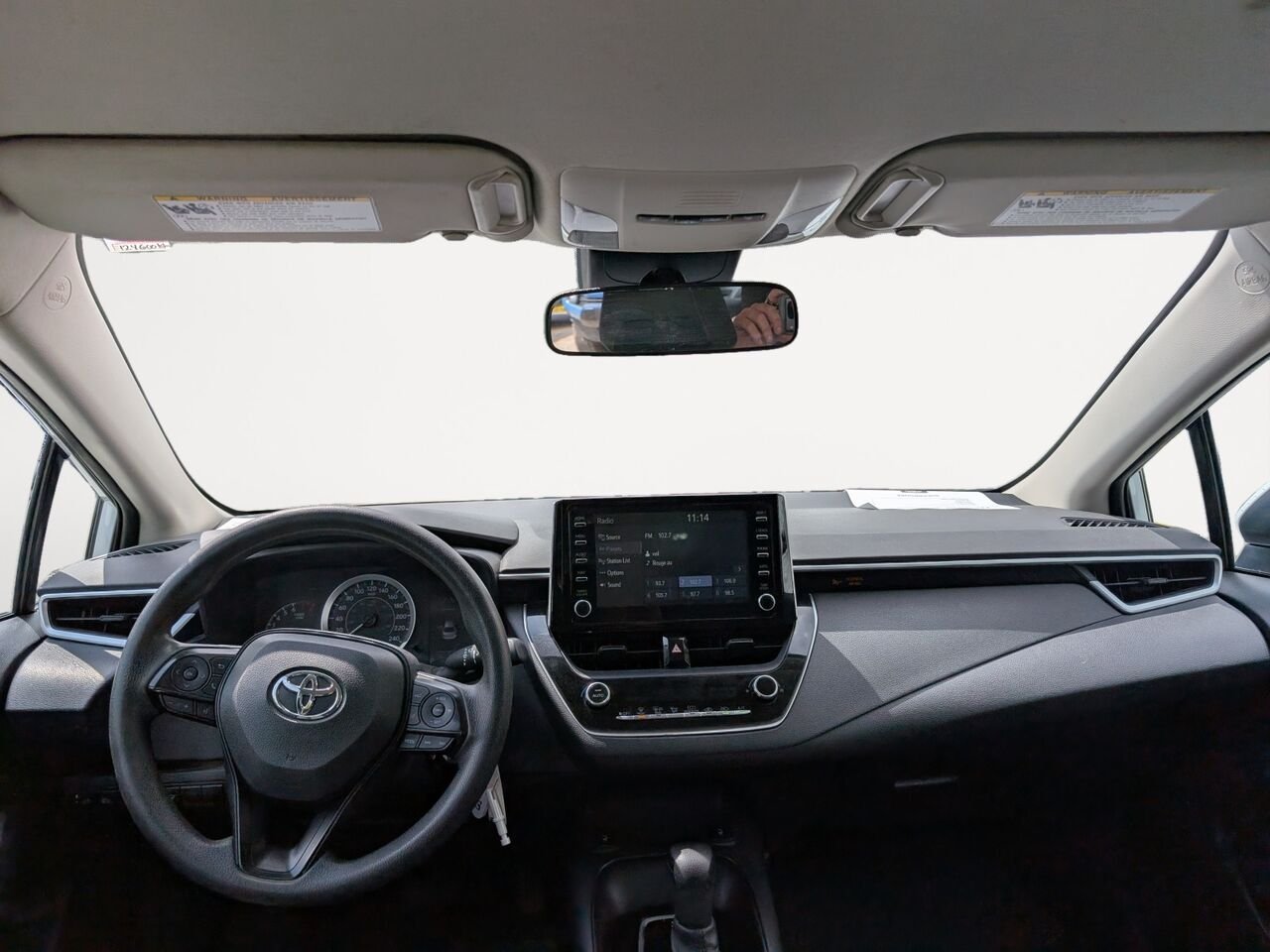 Toyota Corolla LE/SIÈGES CHAUFFANTS/CAMÉRA DE RECUL/BLUETOOTH/AC/ 2021 blanc Sherbrooke - photo #13