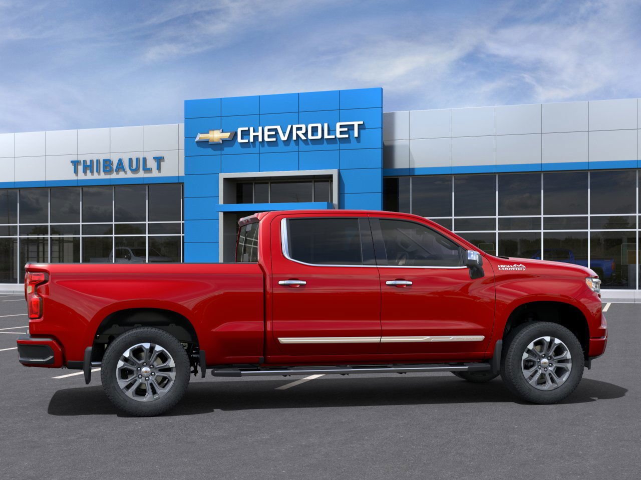 Chevrolet Silverado 1500 High Country 2025 Teinte rouge éclatant Saint-Eustache - photo #4