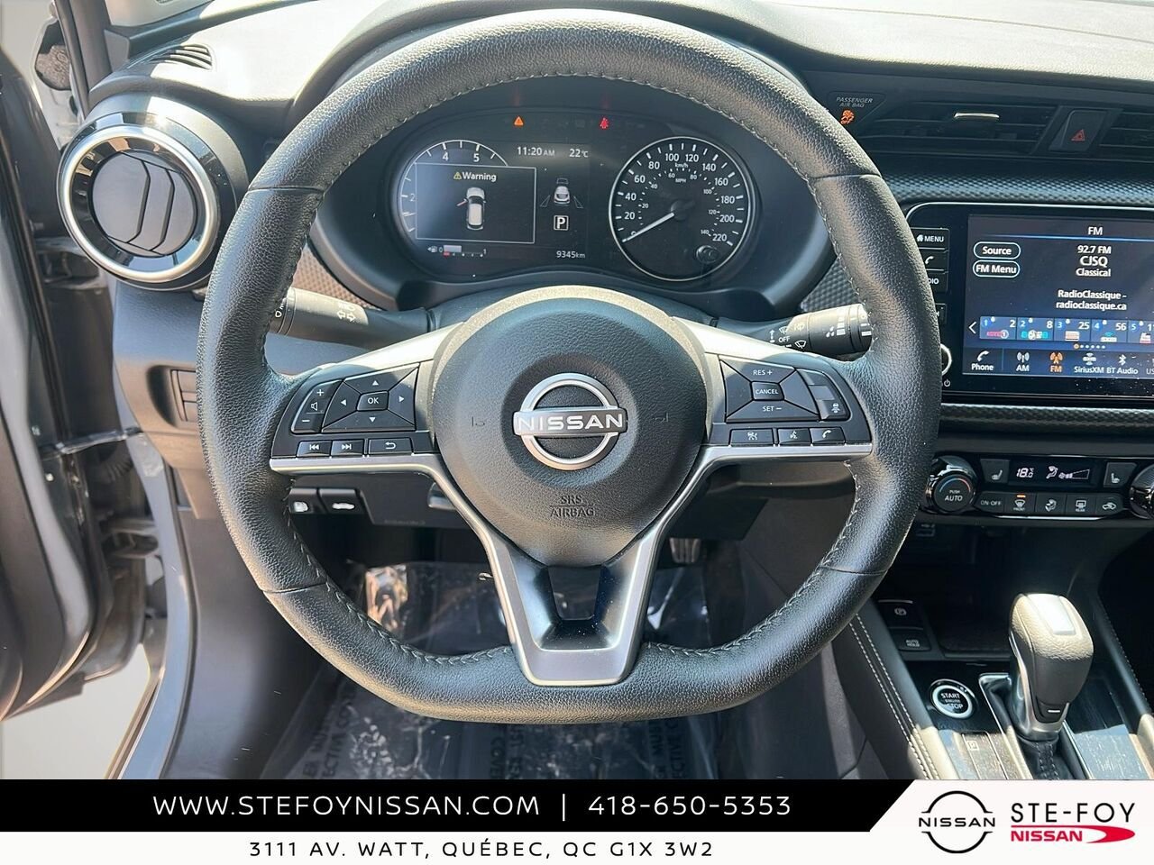 Nissan Kicks SV TA 2024 Gris Ste-Foy - photo #11