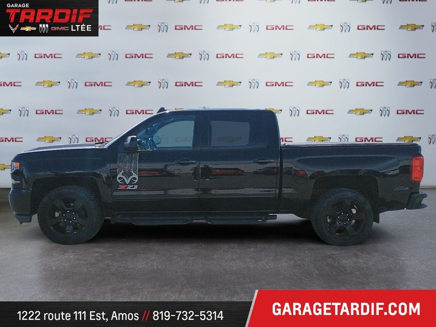 2017 CHEVROLET SILVERADO CABINE MULTIPLACE 4RM 2017 Black