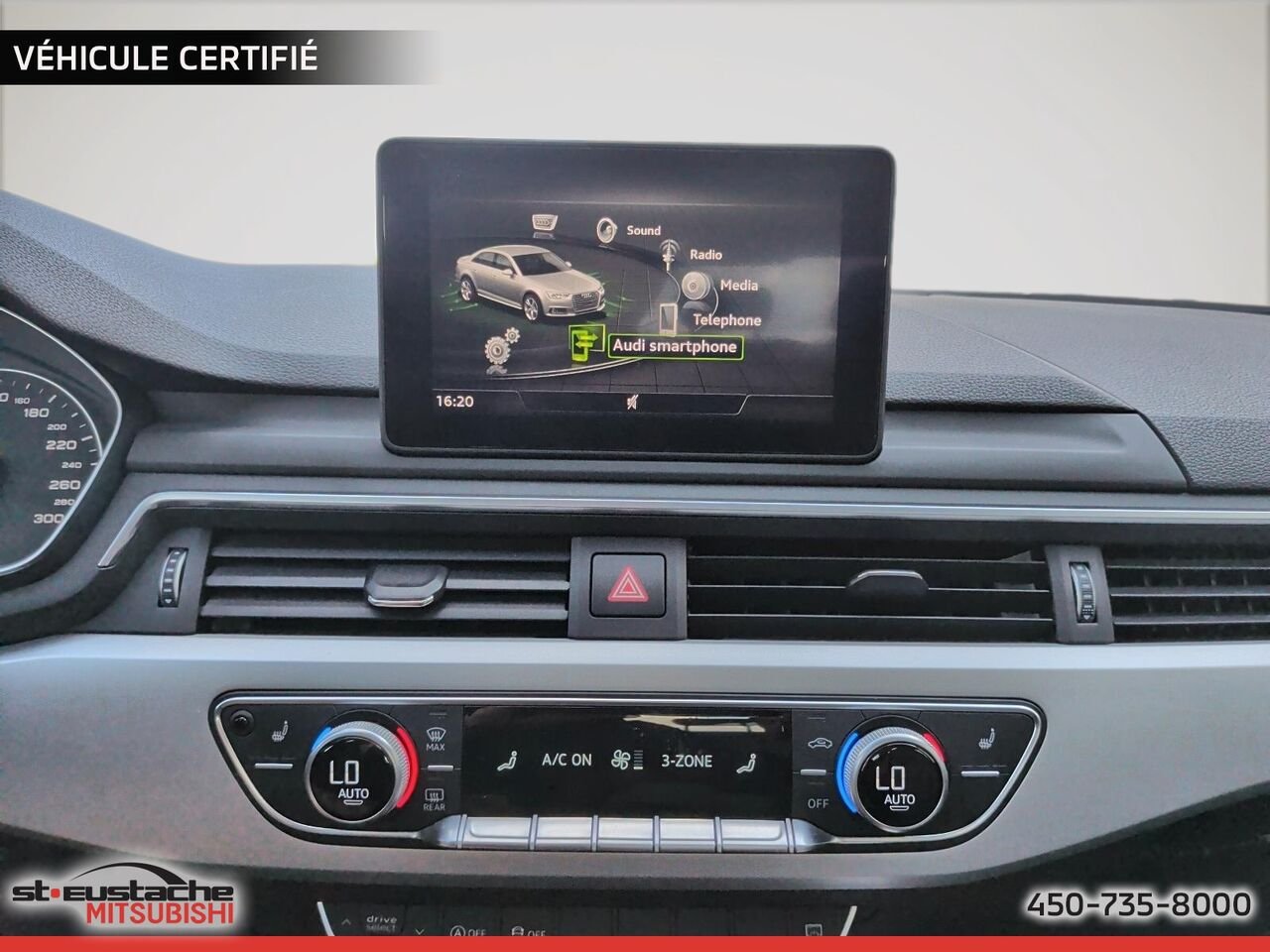 Audi berline A4 2019 Gris Saint-Eustache - photo #9