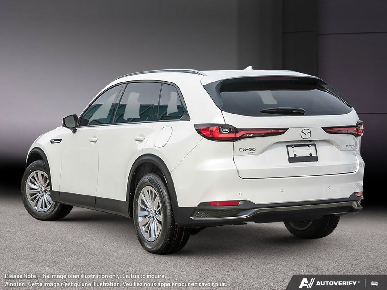 2026 Mazda CX-90 MHEV JM3KKCHD8T1396129 Rhodium White Metallic Mirabel - photo #3