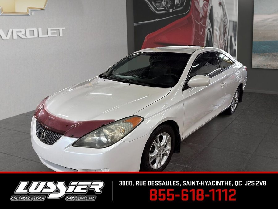 2005 TOYOTA CAMRY SOLARA 2005 White