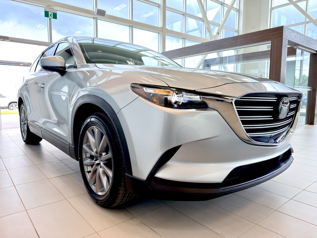 2022 Mazda CX-9 Grey Notre-Dame-des-Prairies - photo #6