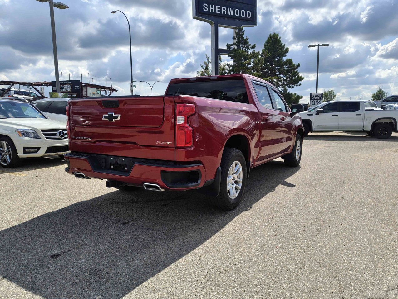 2024 Chevrolet Silverado 1500 4WD Crew Cab 147 RST Red Sherwood Park - photo #5