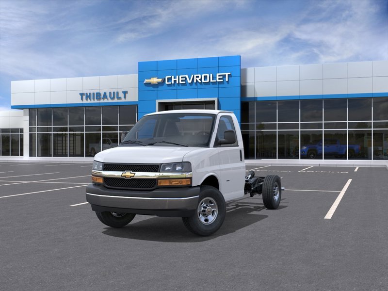 CHEVROLET FOURGONNETTE COMMERCIALE TRONQUÉE EXPRESS 3500 fourgonnette 139 po 2026 Blanc Sherbrooke - photo #7