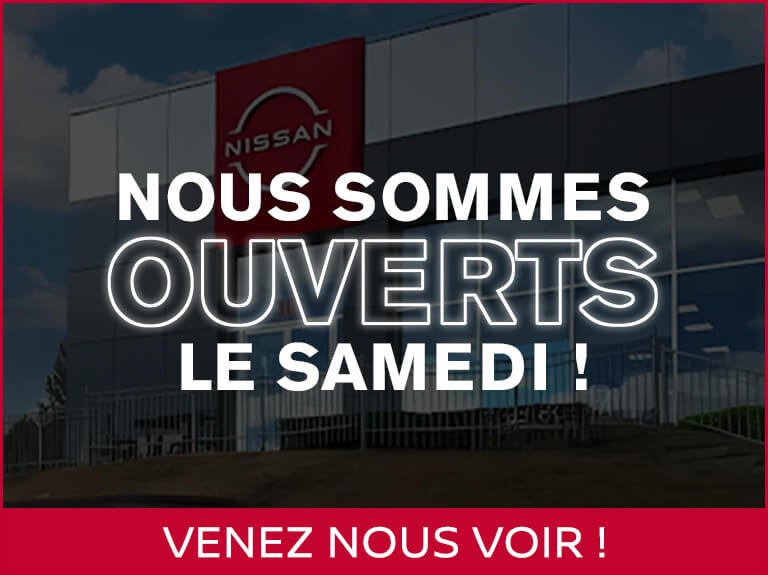 Ouvert le samedi