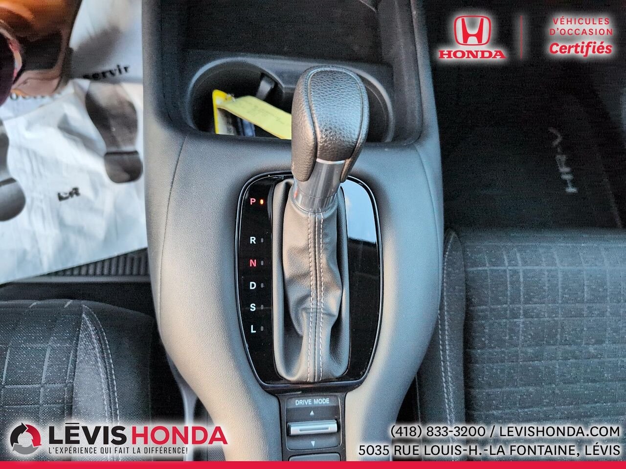Honda HR-V LX AWD LX Traction Intégrale CVT 2023 Noir Lévis - photo #27