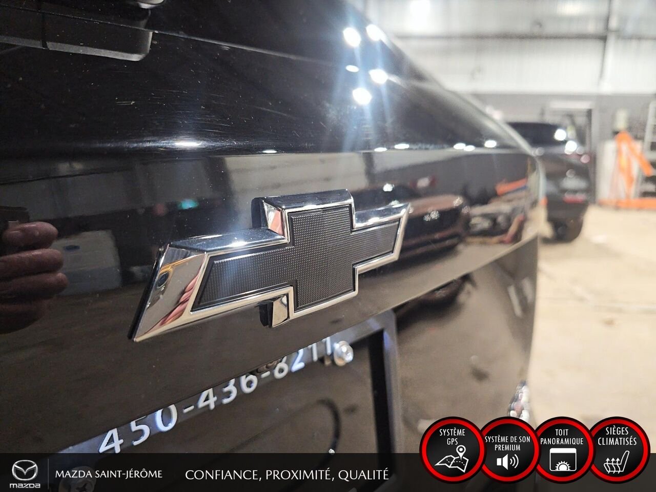 Chevrolet Blazer RS | V6 | AWD | TOIT PANORAMIQUE | CUIR | 2024 Noir Saint-Jérôme - photo #7