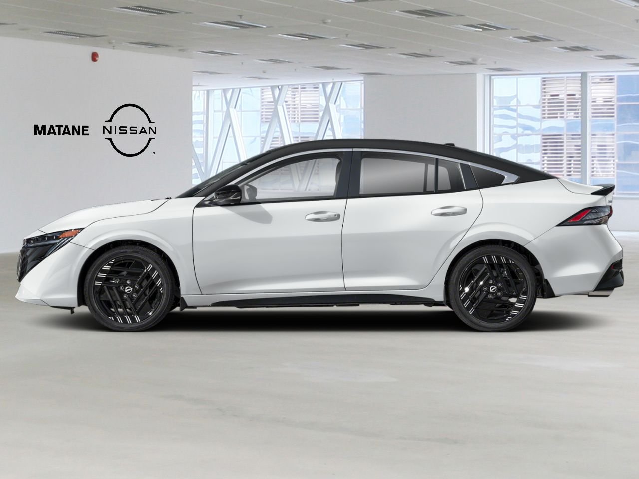 2026 NISSAN Sentra Aspen White TriCoat/Super Black Matane - photo #2