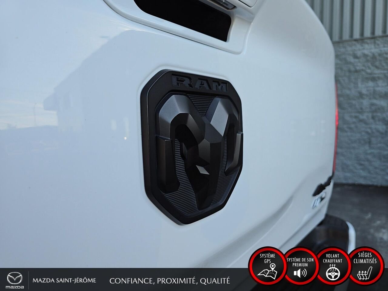 2022 Ram 1500 Sport | caisse de 5 pi 7 po | CUIR | 4X4 | White Saint-Jérôme - photo #7