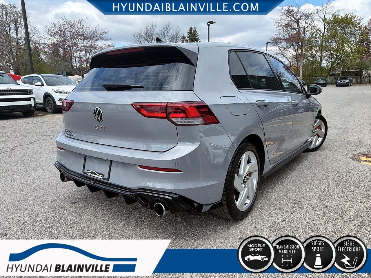 2023 Volkswagen Golf GTI Grey Blainville - photo #3