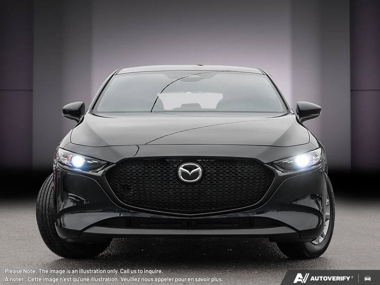 2026 Mazda Mazda3 Sport JM1BPAKL7T1889461 Jet Black Mica Mirabel - photo #1