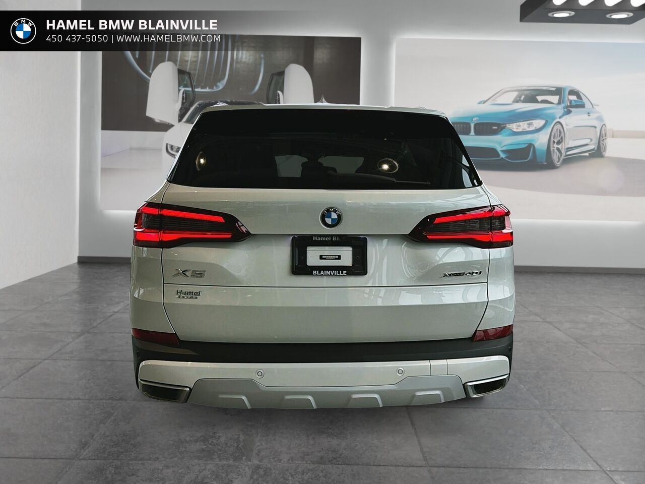 BMW X5 xDrive40i véhicule d'activités sportives 2023 Blanc Blainville - photo #2
