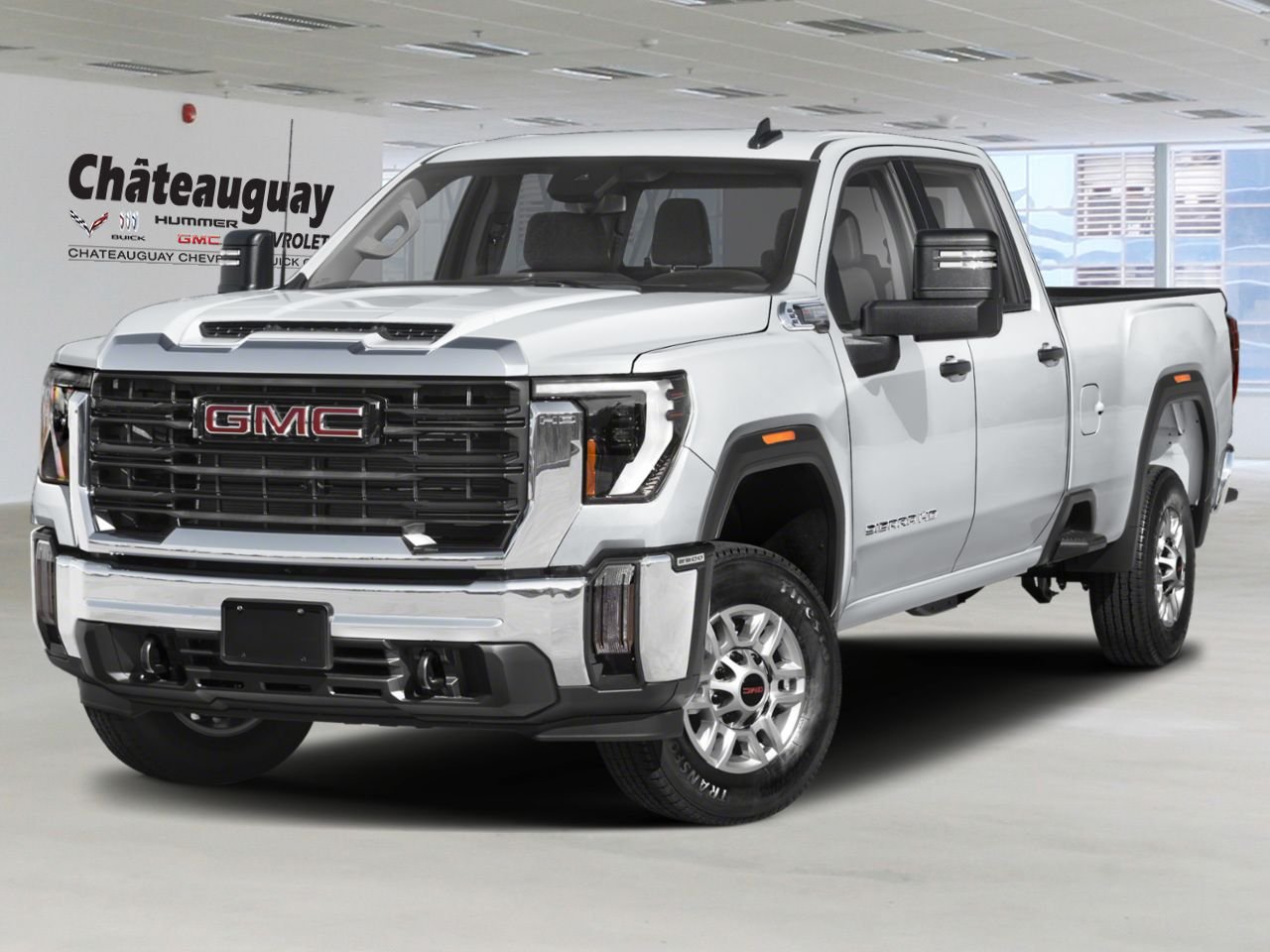 2026 GMC Sierra 2500HD K2500 HD SIERRA CREW CAB PRO STD/BOX DURAMAX (1SA) Summit White Châteauguay - photo #0
