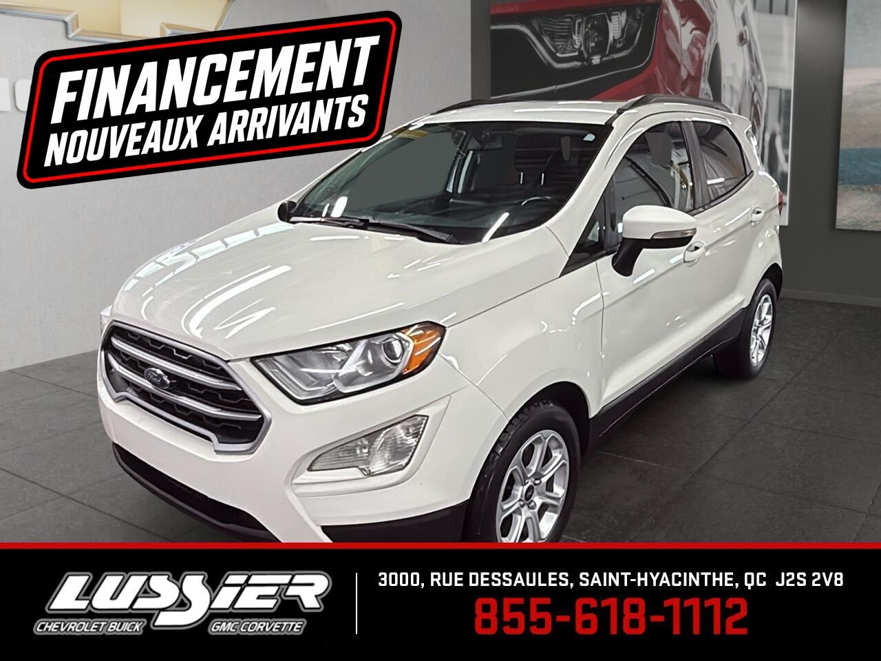 2020 Ford EcoSport SE TA White Saint-Hyacinthe - photo #0