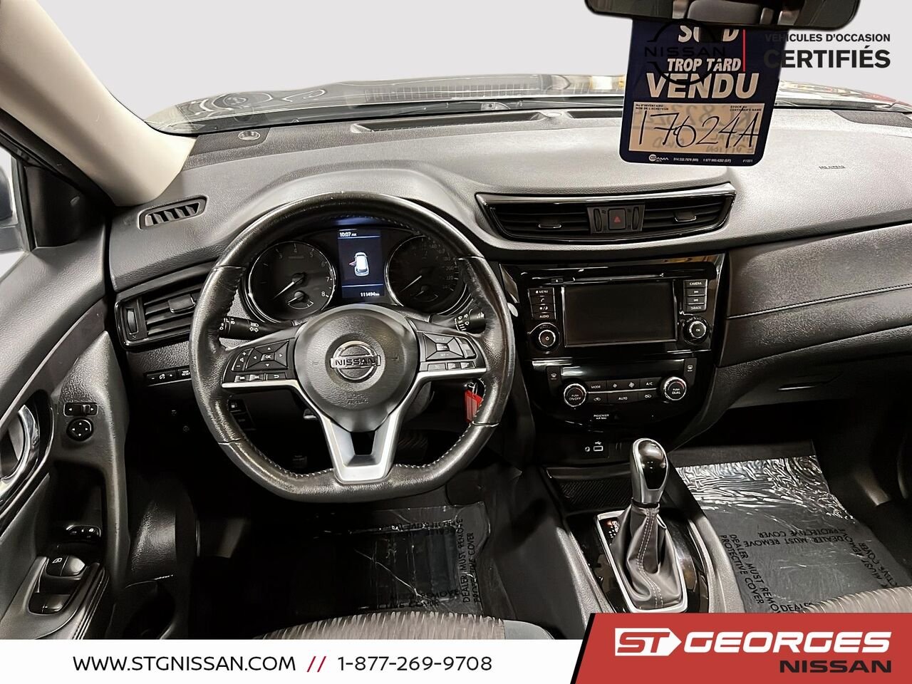 2019 Nissan Rogue Grey Saint-Georges - photo #9
