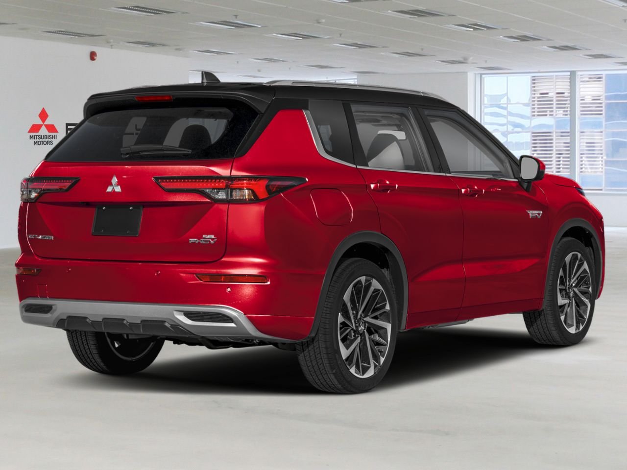 2026 MITSUBISHI Outlander Plug-In Hybrid Red Diamond/Black Roof Gatineau - photo #2