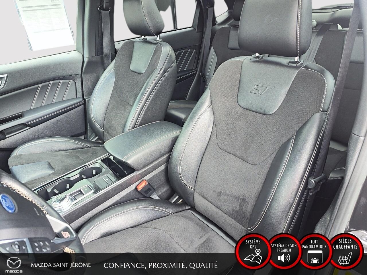 2020 Ford Edge ST | TOIT PANO | AWD | CUIR | Grey Saint-Jérôme - photo #18