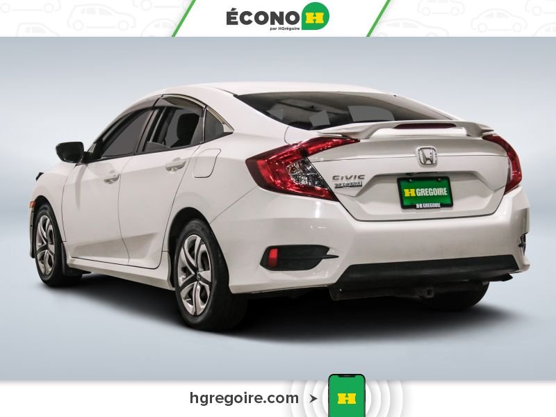 2016 Honda Civic White Laval - photo #5