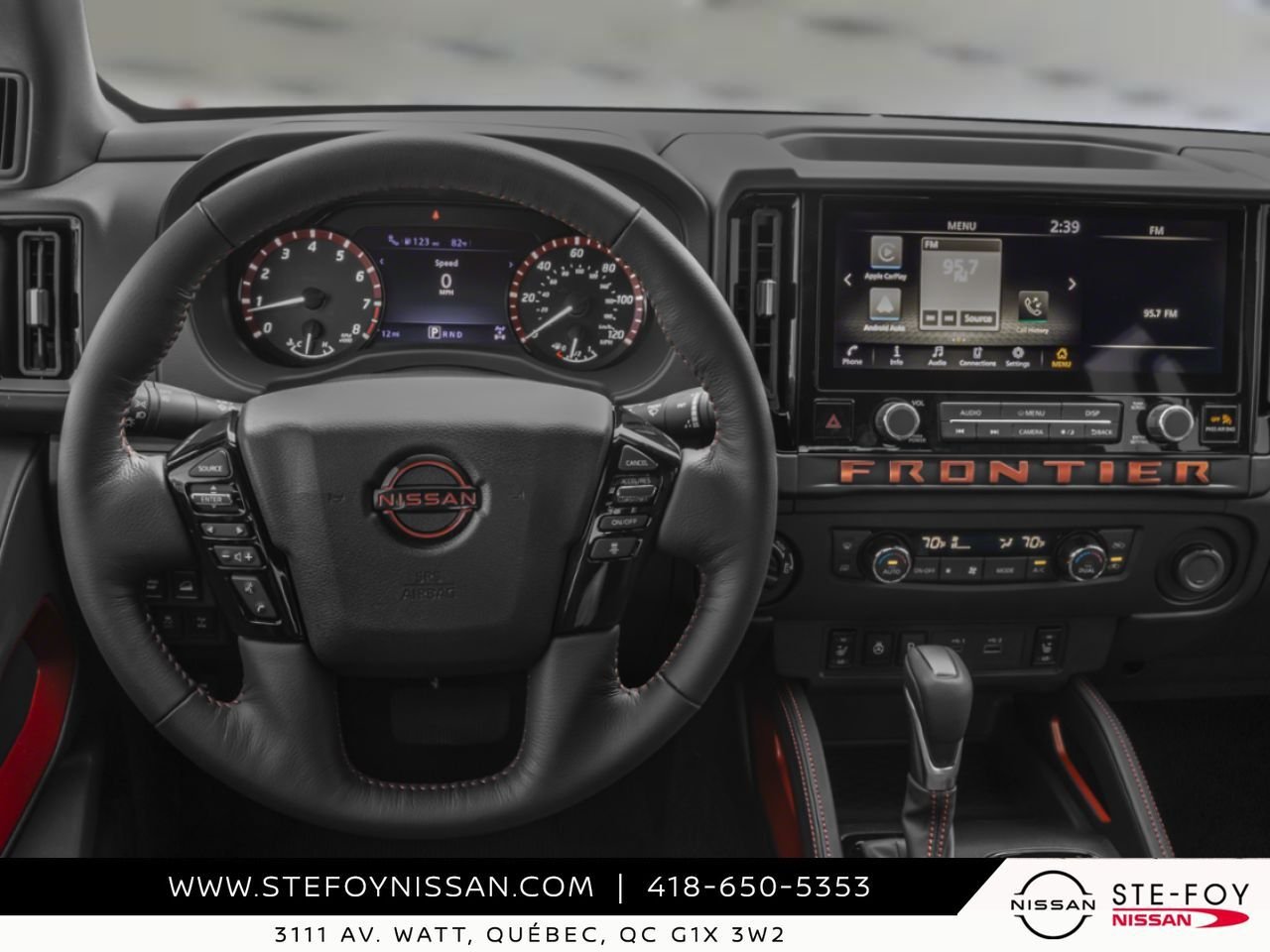 2026 NISSAN Frontier Glacier White Ste-Foy - photo #7