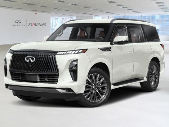 INFINITI QX80 2027 2027 Blanc radiant triple couche nacré