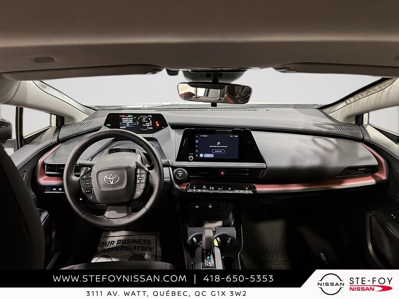 2025 Toyota Prius PLUG-IN hybride SE White Ste-Foy - photo #8