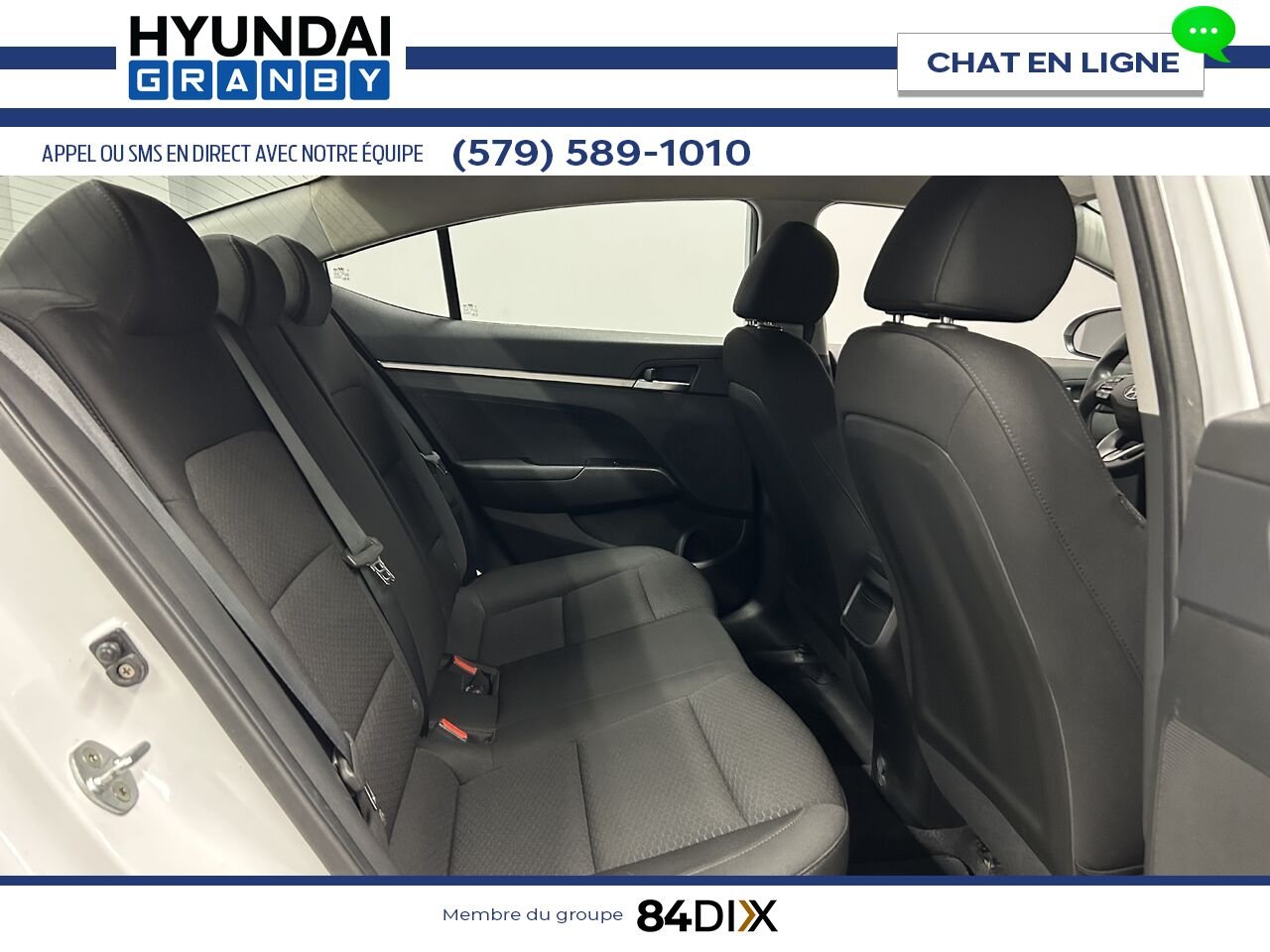 Hyundai Elantra 2020 Blanc Granby - photo #25