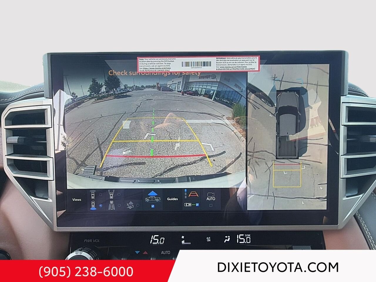 2026 Toyota TUNDRA HYBRID PLATNIUM 1794 EDITION 4WD / CLEAN CARFAX / HEATED AND VENTIALTED SEATS / ALLOY WHEELS / CARPLAY AND ANDROID AUTO White Mississauga - photo #16