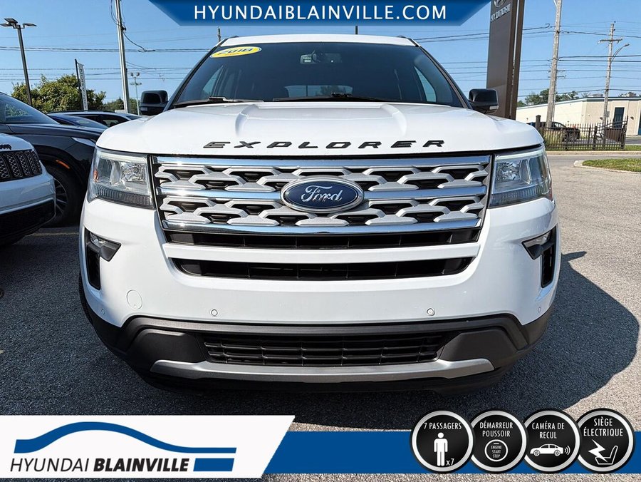 2018 Ford Explorer 2018 White