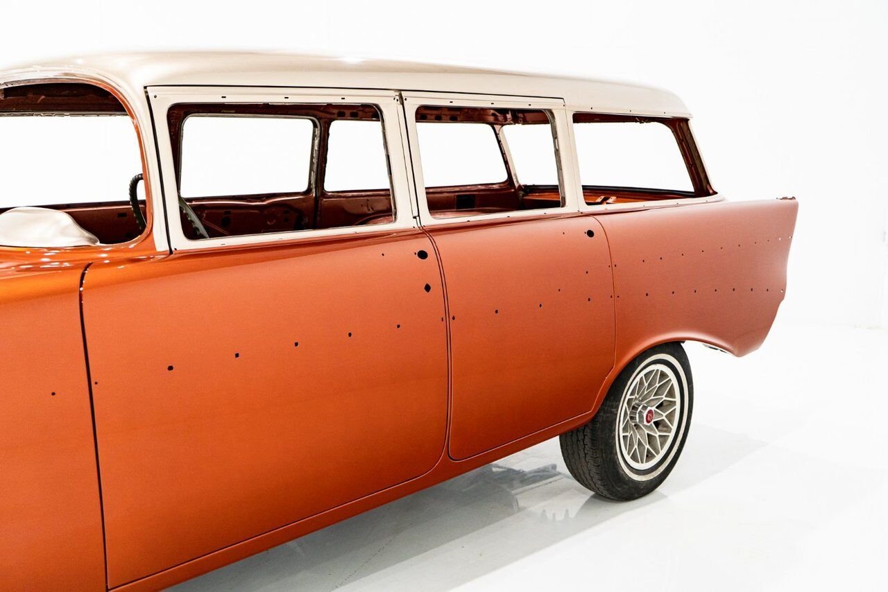 Chevrolet Bel Air PRIX EN USD | Project Wagon Completely Restored Shell 1957 Montréal - photo #51