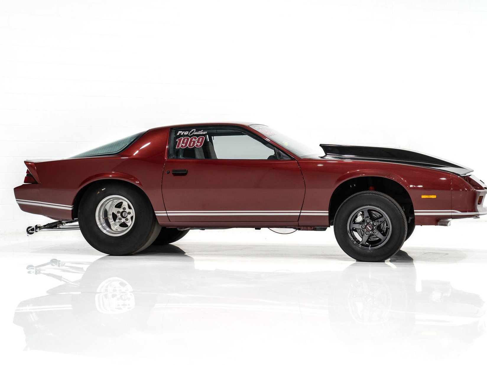Chevrolet Camaro Rolling Chassis Drag Car Châssis prête pour l'installation motopropulseur 1987 Rouge Montréal - photo #4