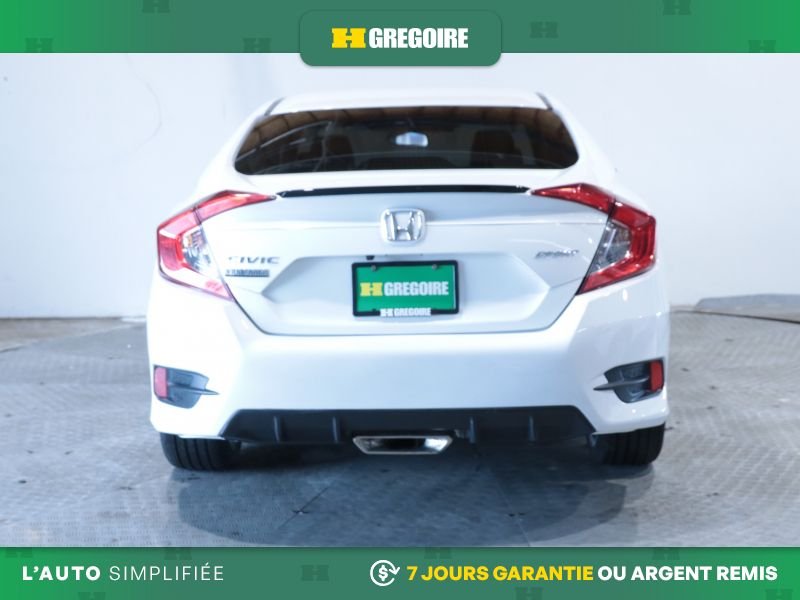 2021 Honda Civic White Laval - photo #7