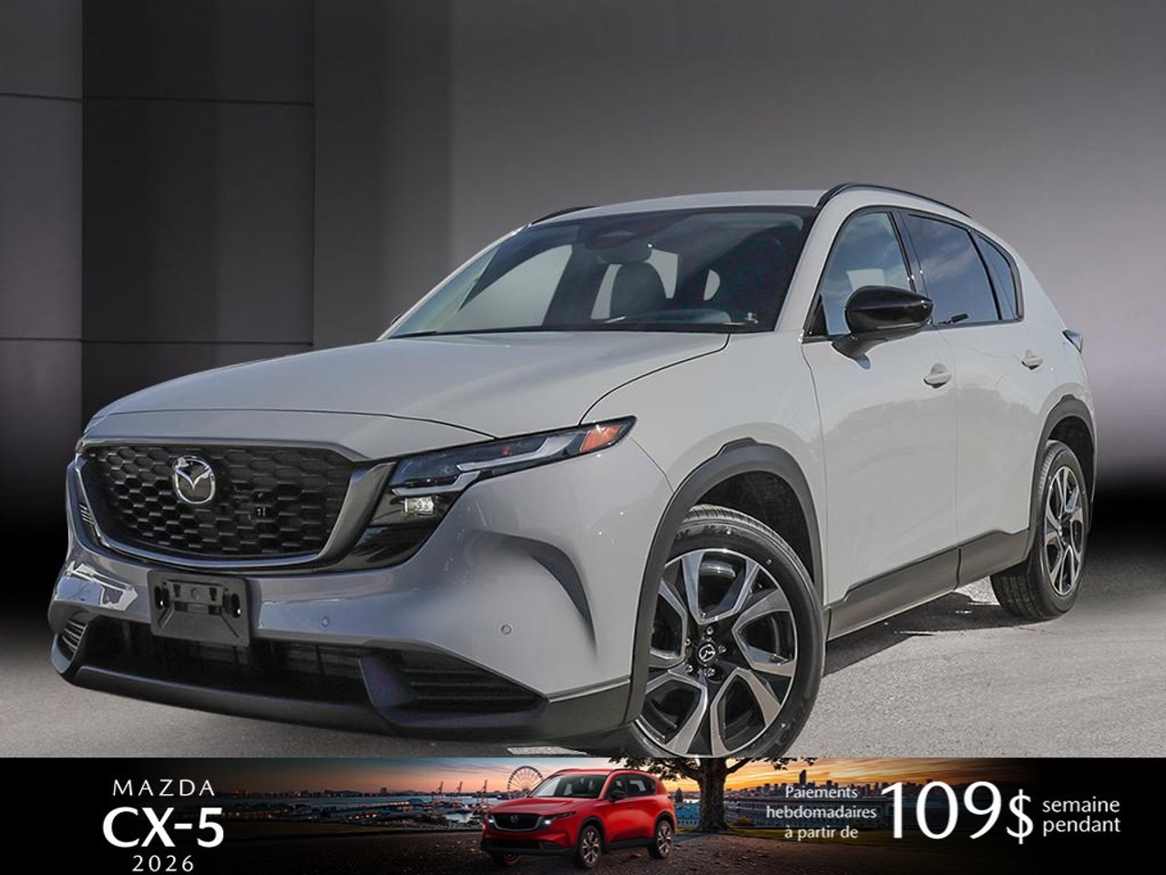 2026 Mazda CX-5 JM3KMBHA2T0186223 Aero Grey Metallic Mirabel - photo #0