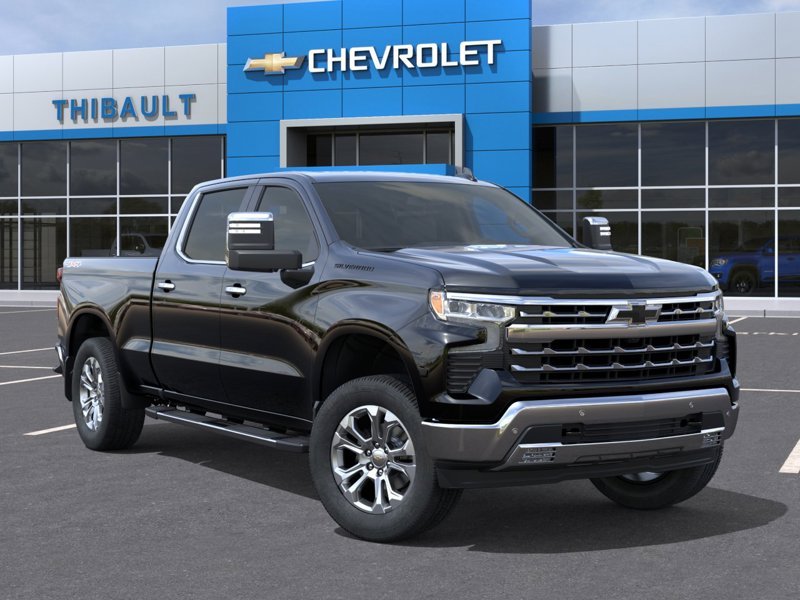 CHEVROLET Silverado 1500 LTZ cabine multiplace 4RM 157 po 2026 NOIR Sherbrooke - photo #6