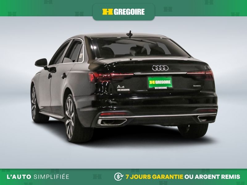 Audi A4 2020 Noir Saint-Eustache - photo #5