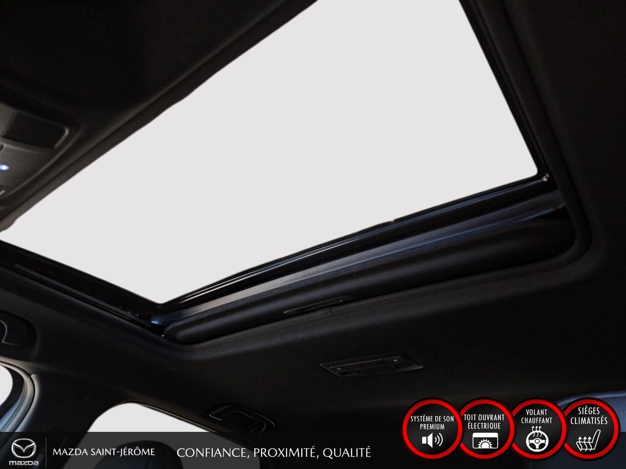 2023 Mazda CX-5 SPORT | CUIR | TOIT OUVRANT | AWD Red Saint-Jérôme - photo #18