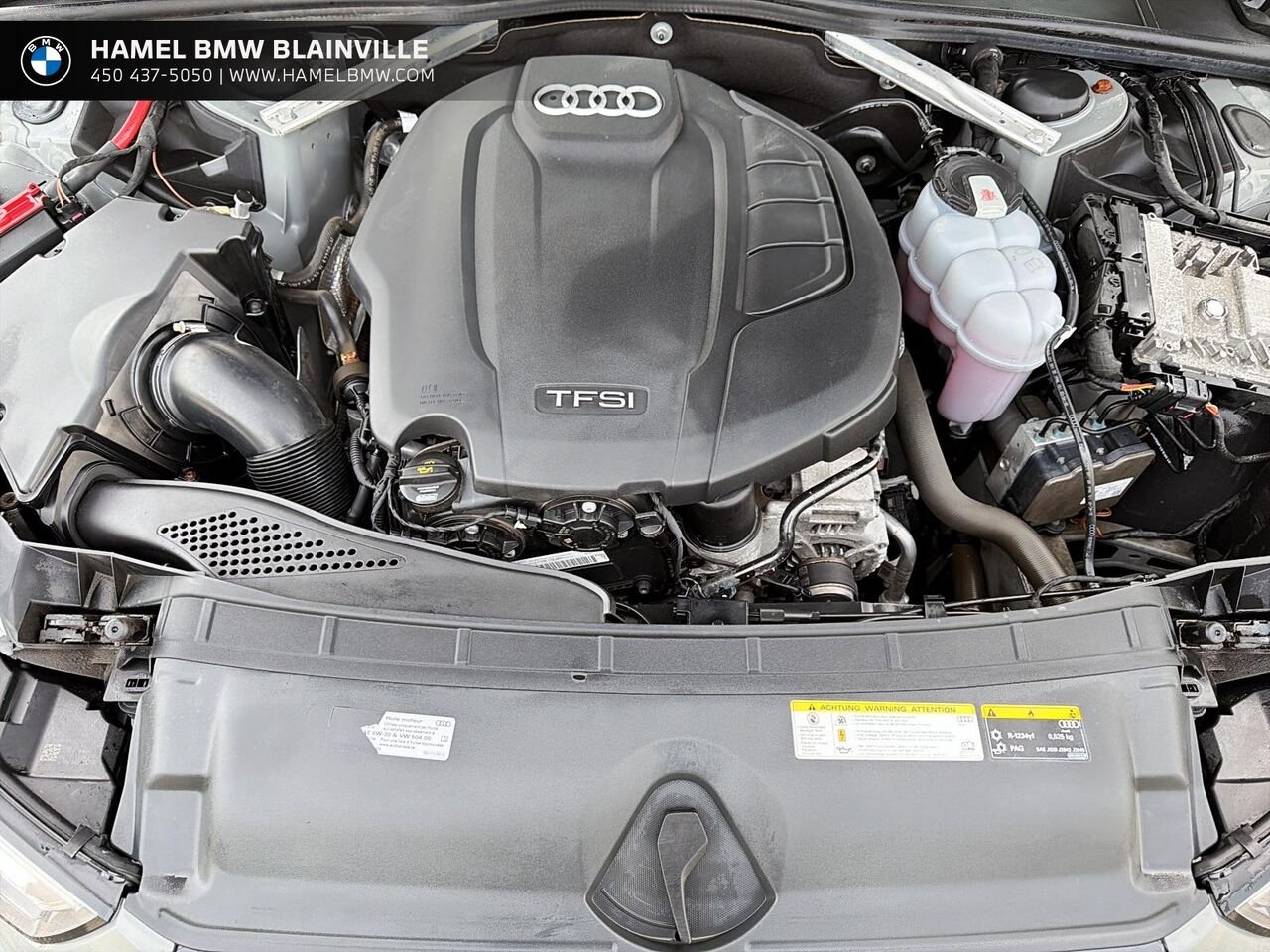 Audi berline A4 Progressiv 45 TFSI quattro 2019 Gris Blainville - photo #8
