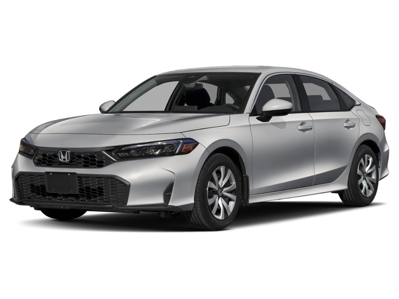 Honda Civic Berline LX CVT Sedan 2026 Argent reflet solaire métallisé Ottawa & Gatineau - photo #0