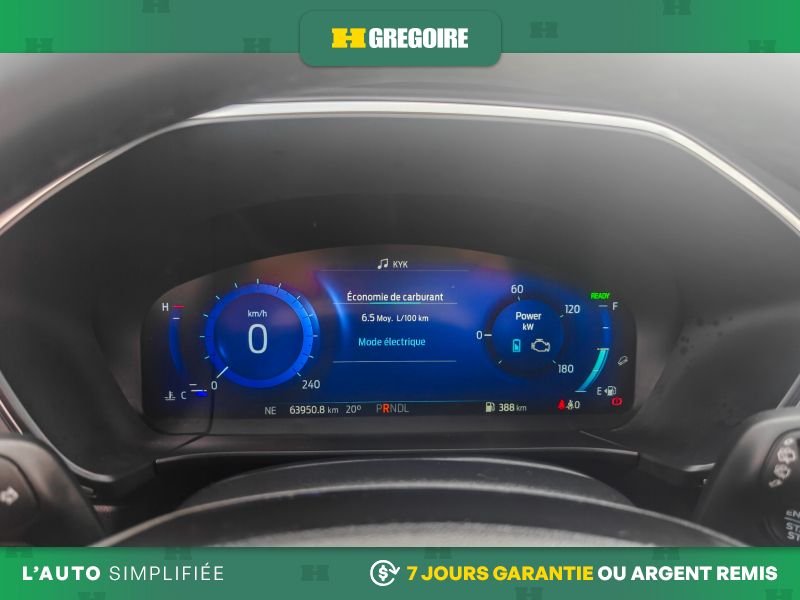 Ford Escape S12854 | Titanium Hybrid 2022 Gris Laval - photo #16