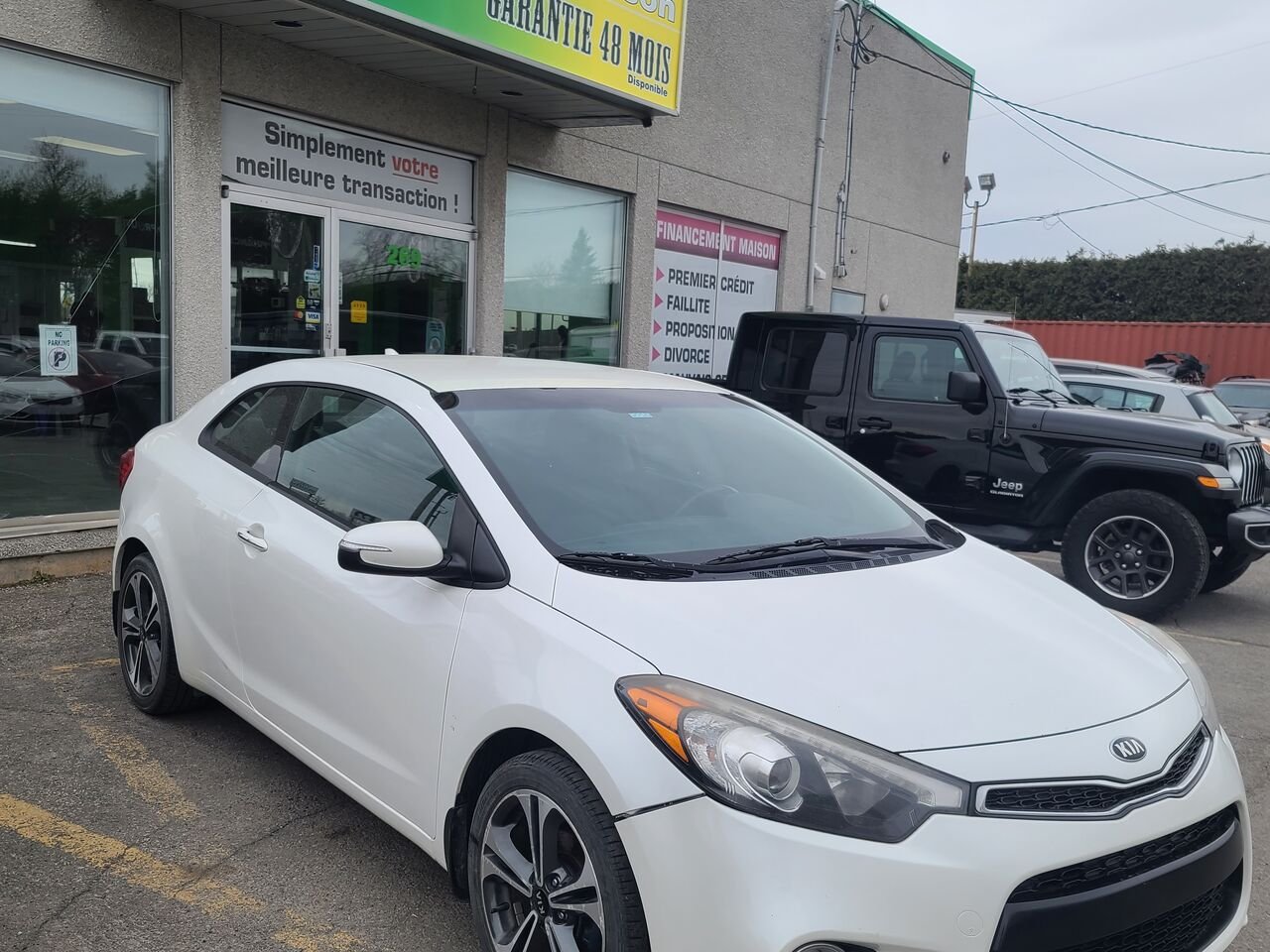 Kia Forte Koup 2014 Blanc Longueuil, - photo #7