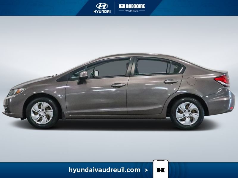 Honda Civic 2013 Gris Laval - photo #5