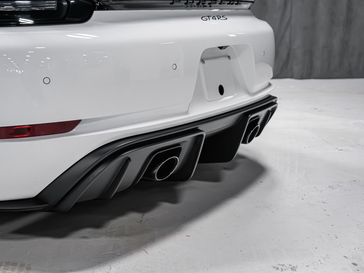 Porsche 718 Cayman GT4 RS 2025 Blanc Montréal - photo #10