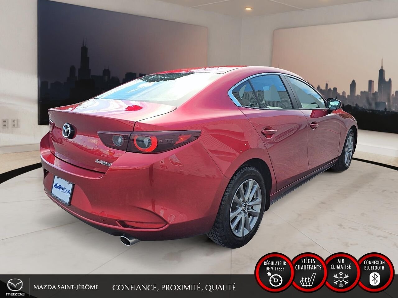 Mazda Mazda3 GS | AWD | CLEAN CARFAX | 2023 Rouge Saint-Jérôme - photo #5