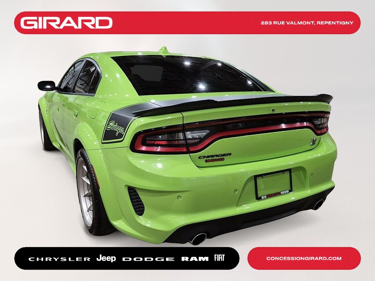 DODGE CHARGER 2023 Vert Repentigny - photo #7
