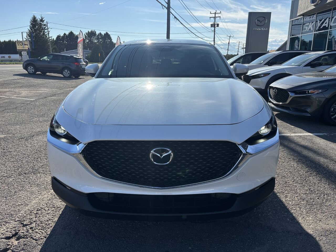 2025 Mazda CX-30 GS TI White Montmagny - photo #1