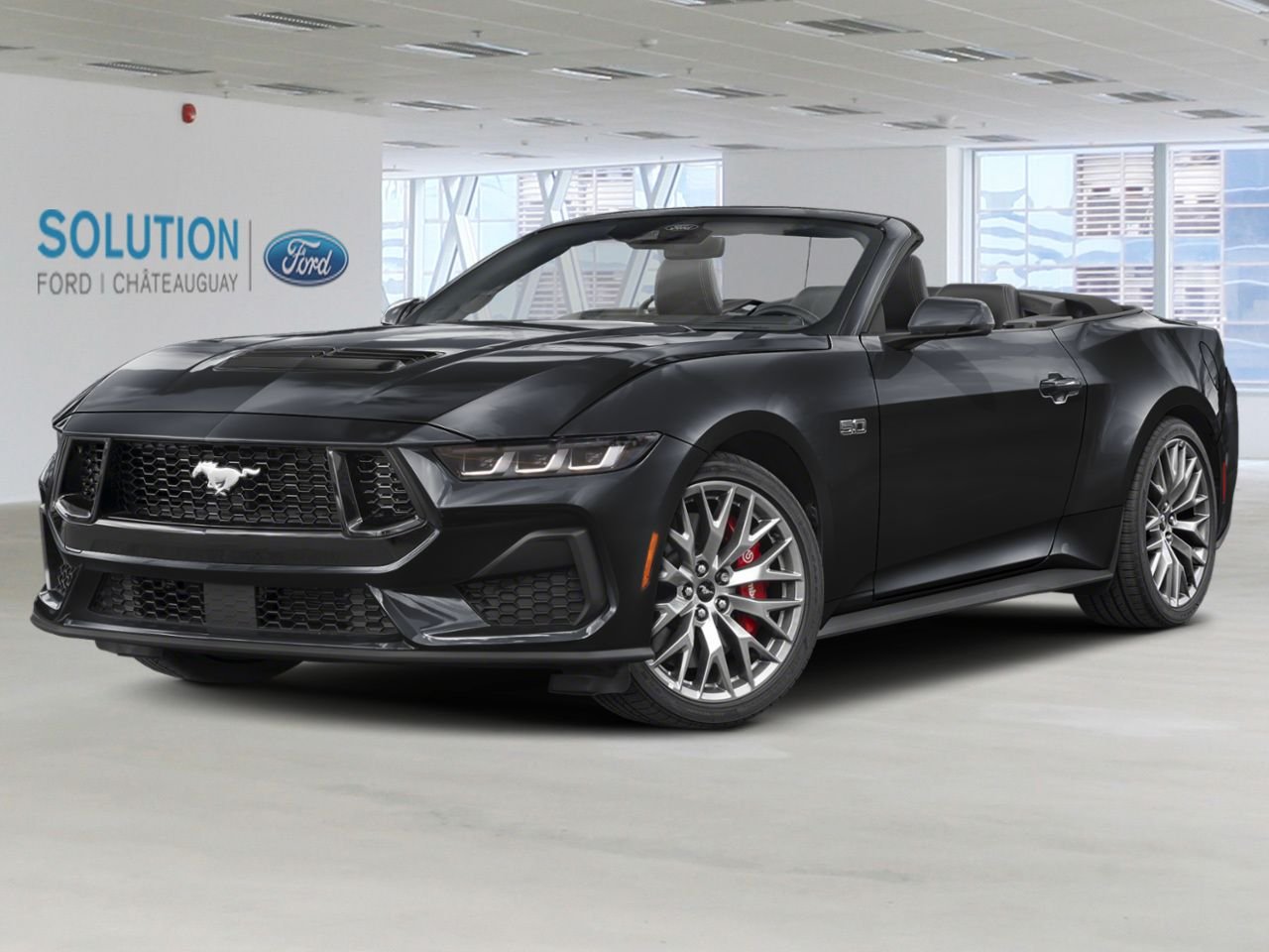 Ford Mustang GT HAUT NIVEAU D CAPOTABLE 2026 Noir ombre Châteauguay - photo #0