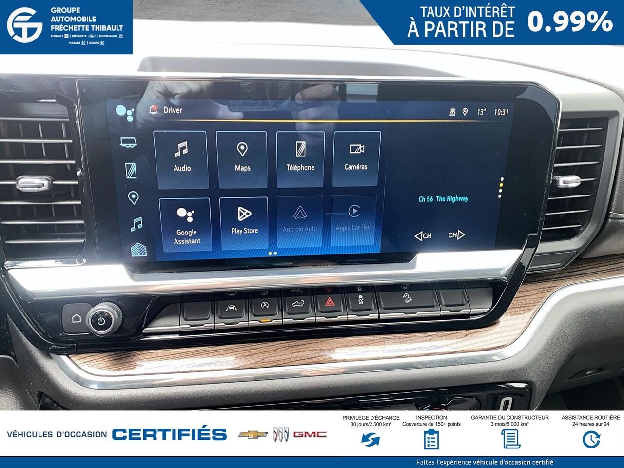 2024 CHEVROLET SILVERADO LT Trail Boss cabine multiplace 4RM 157 po White Montmagny - photo #12