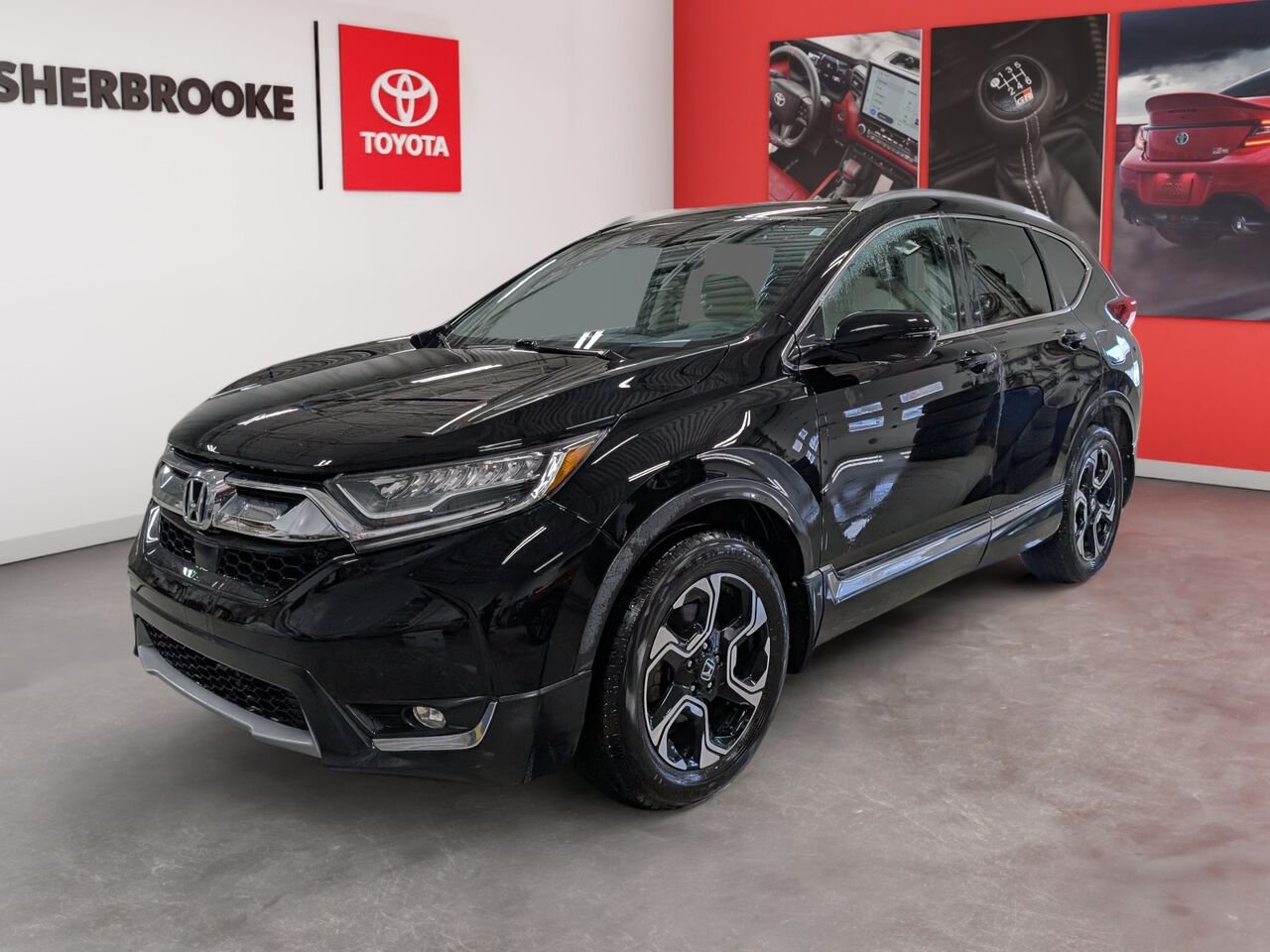 2018 Honda CR-V 2HKRW2H93JH134221 Black Sherbrooke - photo #0