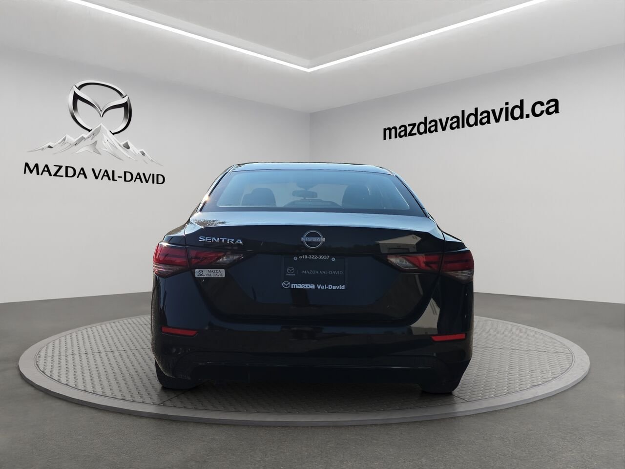 Nissan Sentra S Plus CVT, caméra de recul, commande audio au volant, Apple Carplay 2024 Noir Val-David - photo #21